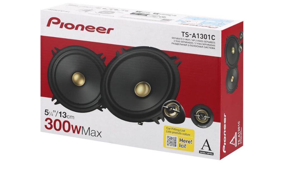 רמקולים לרכב Pioneer  ¼5 אינץ’ – 2-Way