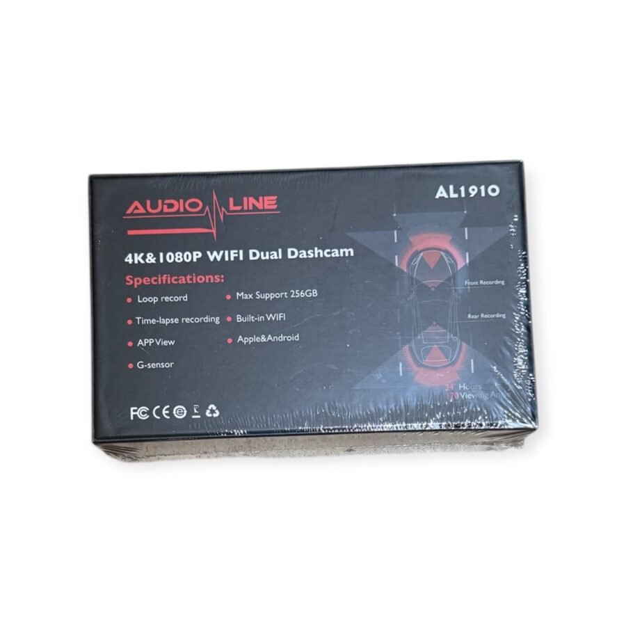 ⁦מצלמת דרך כפולה לרכב AUDIO LINE AL1910⁩ – תמונה ⁦3⁩