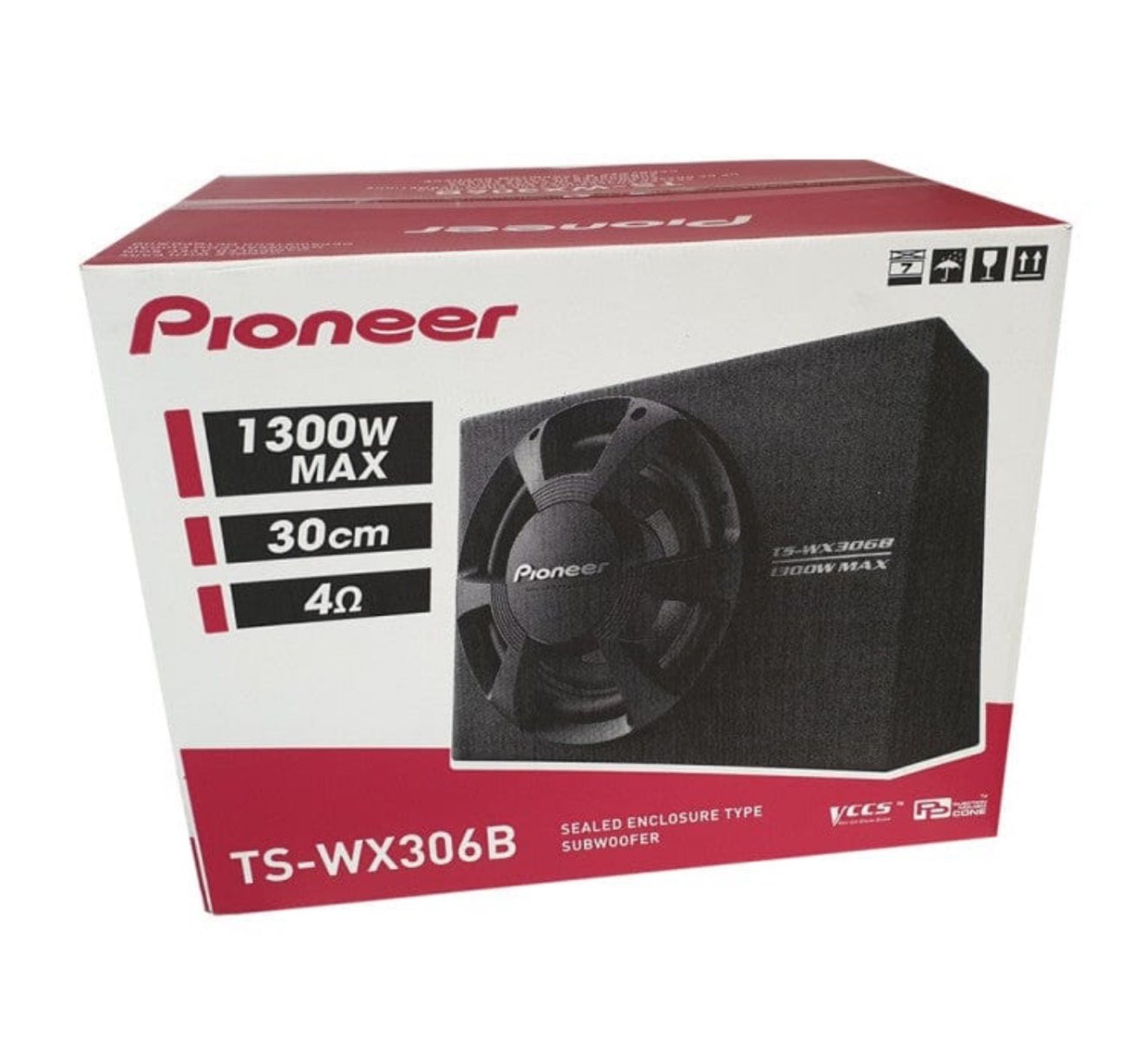 תיבה + סאב Pioneer TS-WX306B