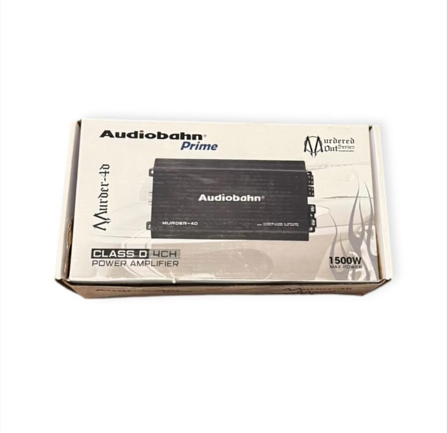 מגבר 4 ערוצים Audiobahn   Unlimited Series