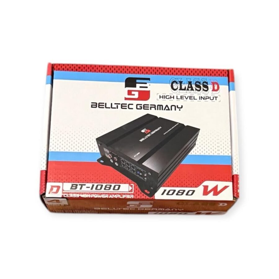 מגבר 4 ערוצים Belltec Germany BT-1080