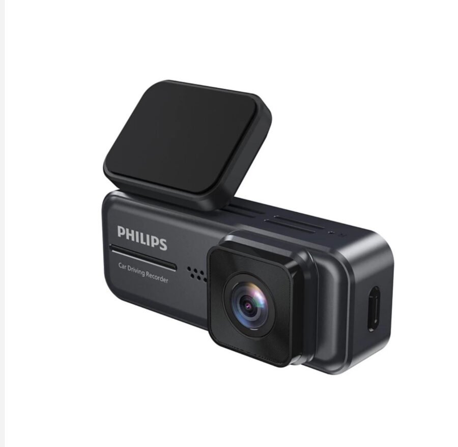 מצלמת דרך לרכב Philips דגם CVR606 – איכות צילום 2K, חיבור WiFi, ראיית לילה וזווית רחבה כולל כרטיס זיכרון 64g מקורי