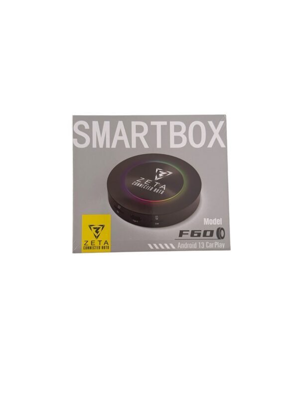 קופסת אנדרואיד סמארט בוקס ZETA לרכבים עם מערכת CAR PLAY 4+64GB