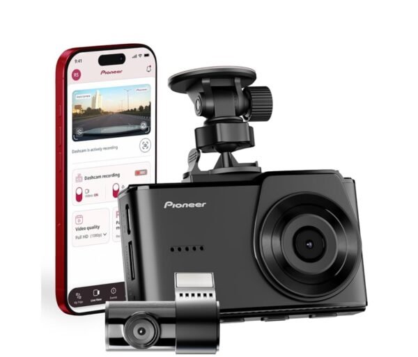 מצלמת תיעוד נסיעה VREC-H520DC דו־כיוונית PIONEER 2K